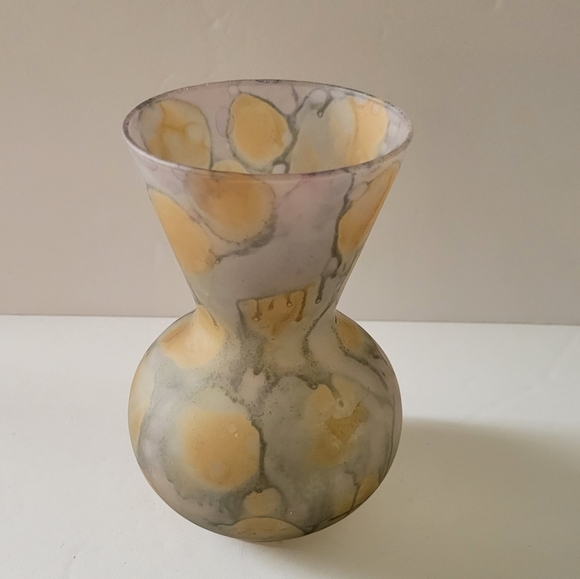 Isreal Hebron Accents Vintage Israel Hebron Art Glass Vase Poshmark